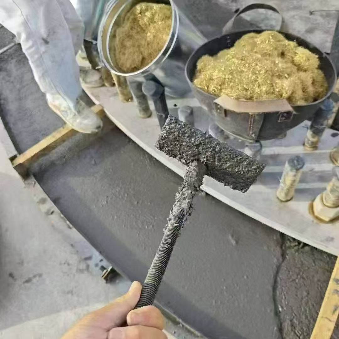兴隆台C120钢纤维高强无收灌浆料 轧机压缩机汽轮机发电机锻压设备底座灌浆材料
